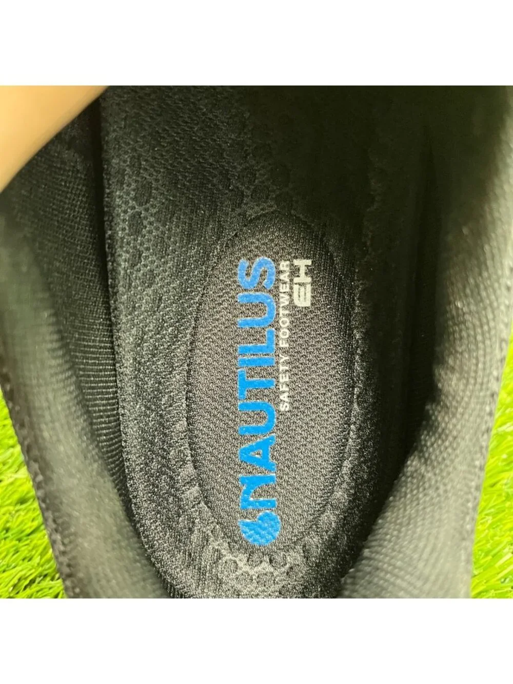 Nautilus Springwater Mens Size 9 Black Gray Carbon Toe Safety Working Shoes